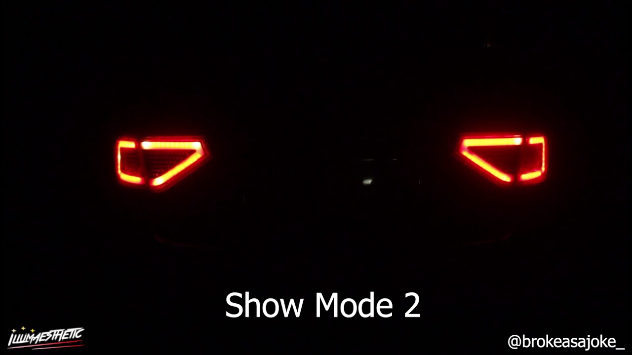 Illumaesthetic GR Hatch RGB Tail Lights Demo Video