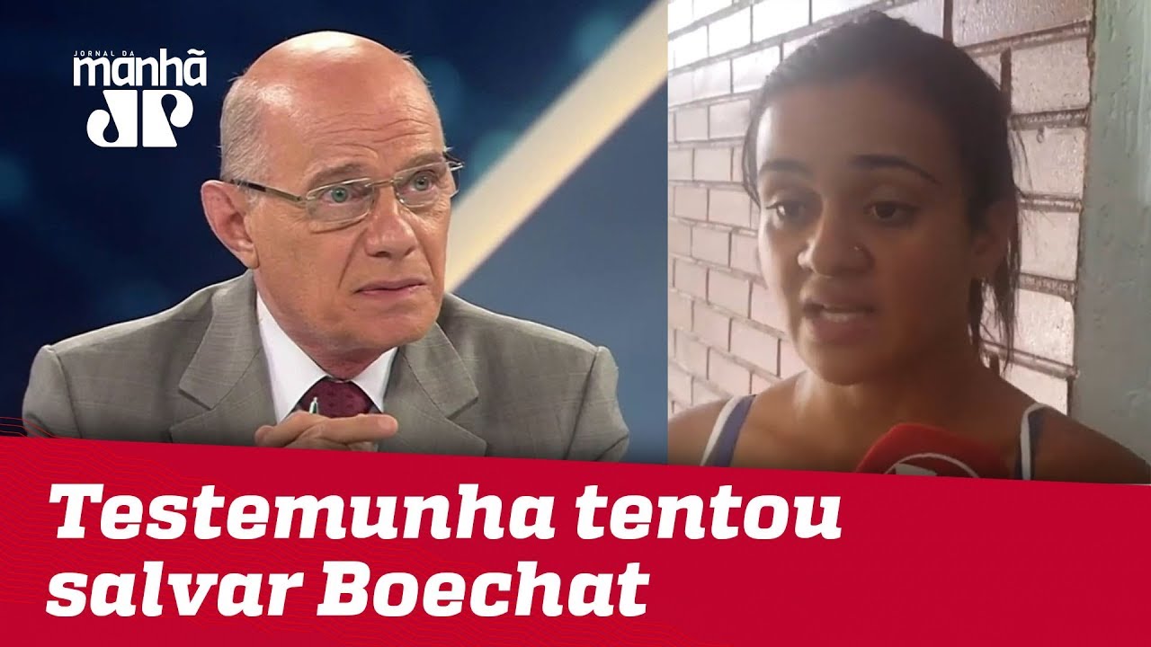 Testemunha diz que Boechat saltou de helicóptero e pediu socorro