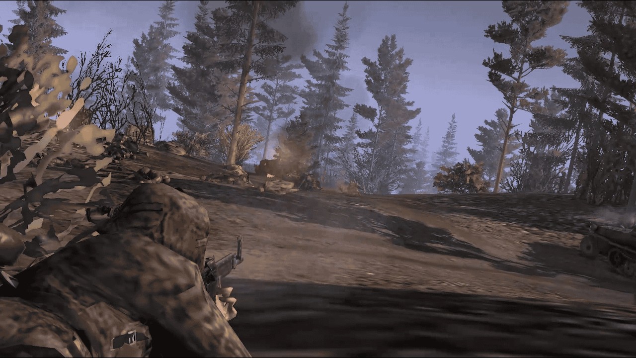 German Forces Defend Forest Hill Against Soviet Attack - Call to Arms - Gates of Hell: Ostfront