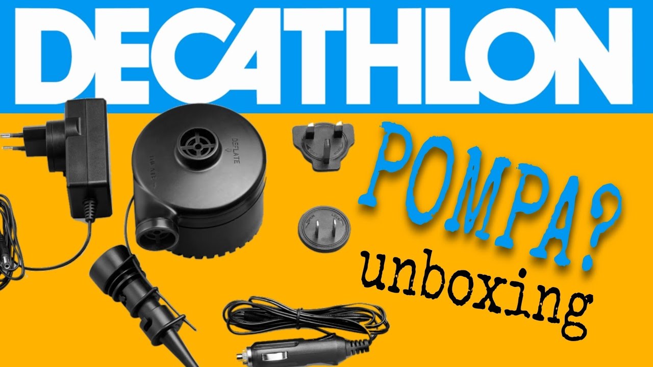 Pompa Materassi Ricaricabile Decathlon *Unboxing*
