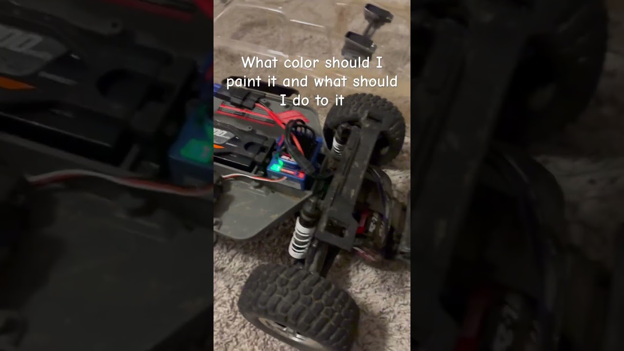 Got a new Traxxas slash 