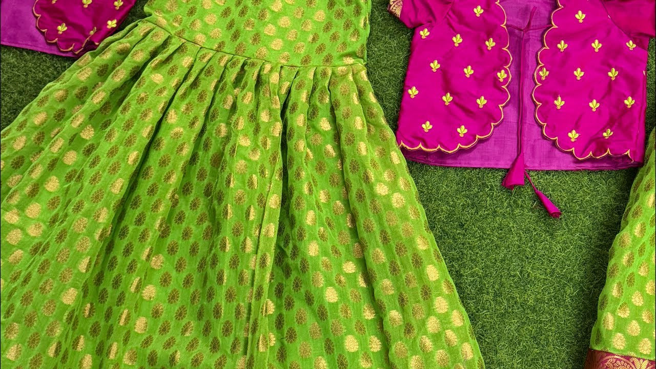 Kids pattu lehanga blouses || free ship || offer price || order on 9866766332