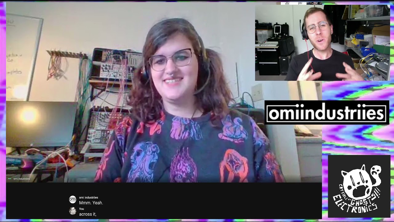 VIDEO TALK: Omiindustriies (Topics = synth/diy/video/design/eurorack)