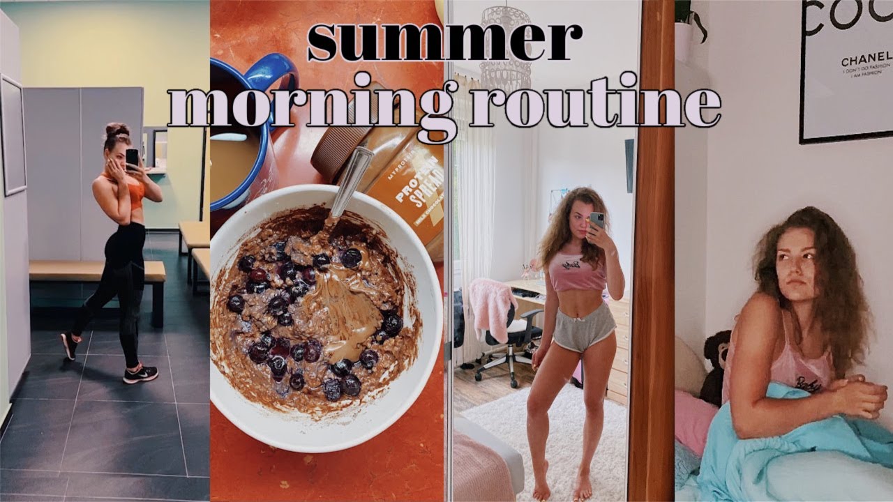 6AM Summer Morning Routine // productive & healthy | Szakács Lilla