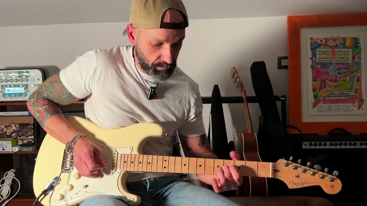 Riff blues su Fender Stratocaster | Tutorial