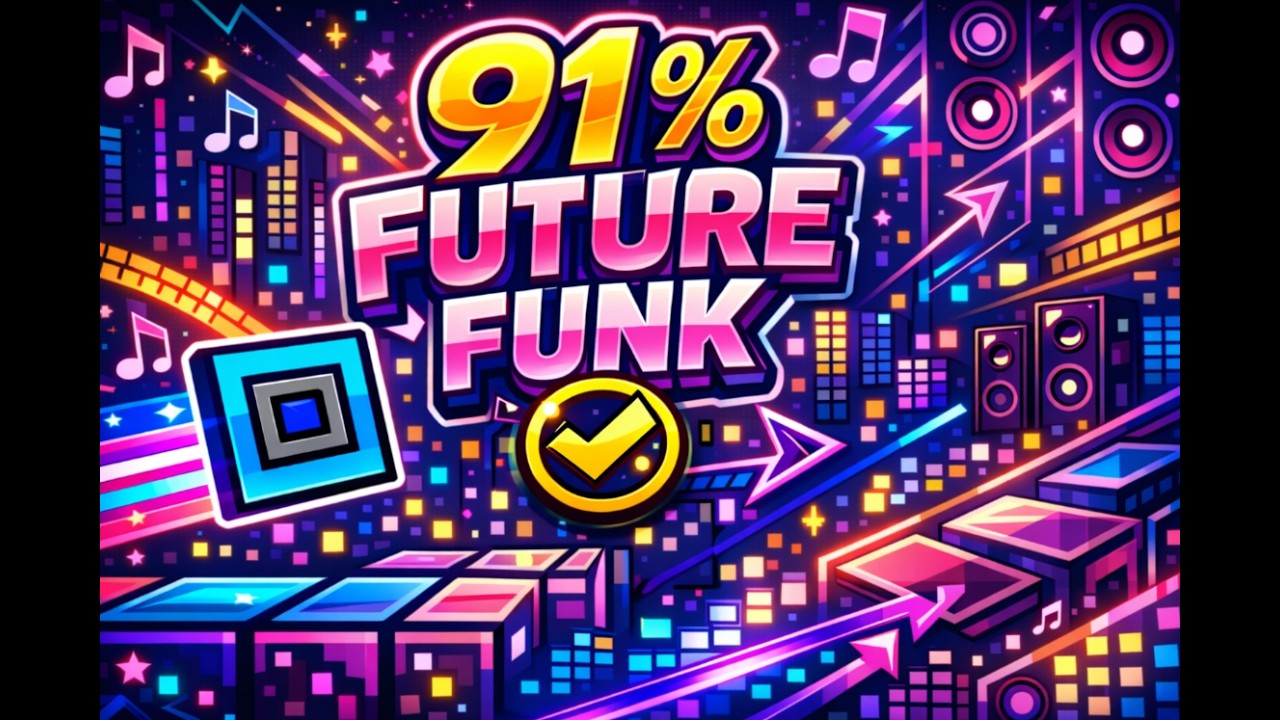 my future funk fail 91% #geometrydash #gdupdate #gd