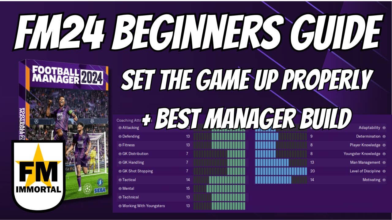 How to set Football Manager up properly and best managerial focus - FM24 Tips