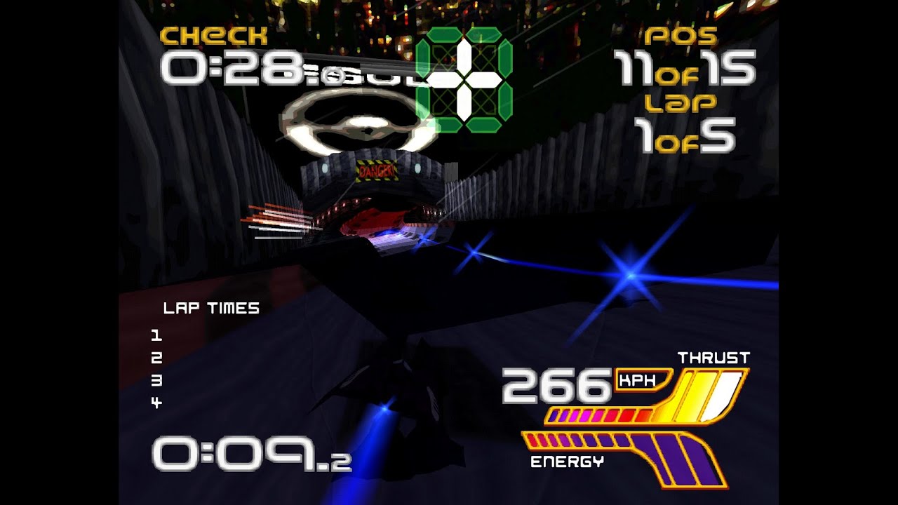 Wipeout XL ~ Pirahna Challenge ~ Qirex