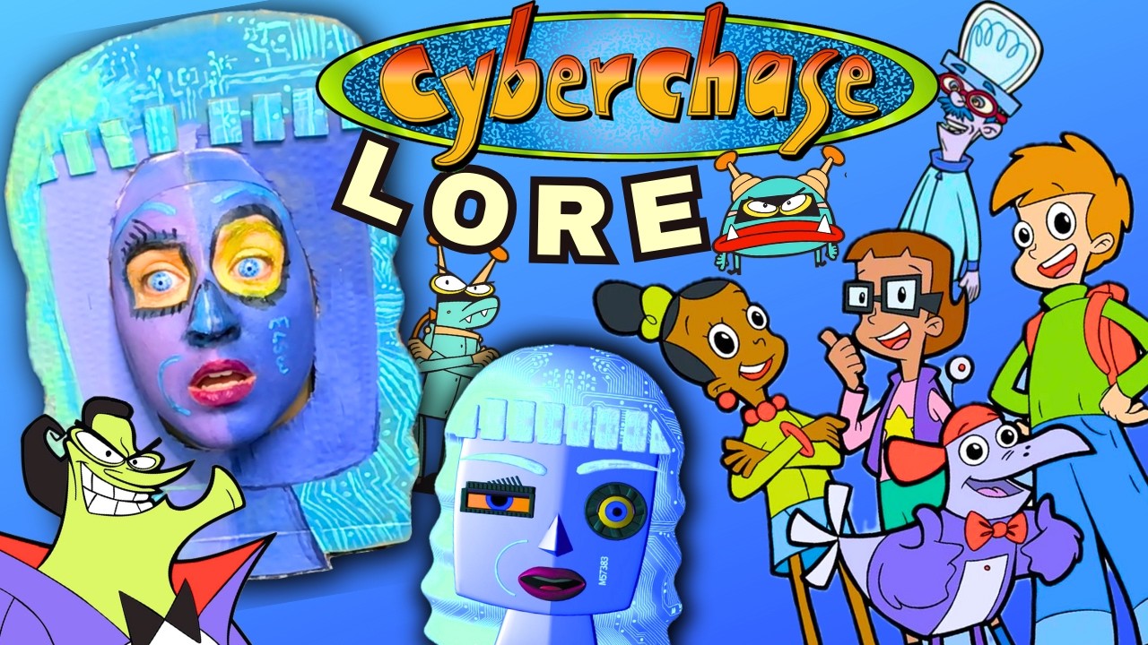 CYBERCHASE LORE (motherboard still needs saving after 20+ years)