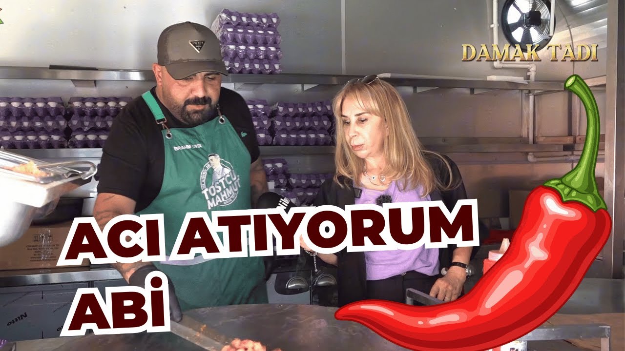 Tost&ccedil;u Mahmut Acı Atıyorum Abi | Adana &Uuml;t&uuml; Tost   @Nilradyotv @tostcu_mahmut