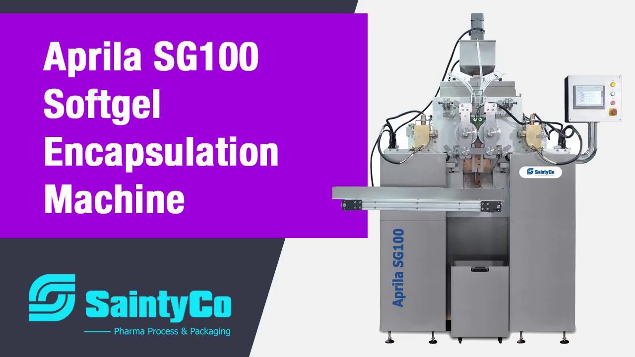 Aprila SG100 Softgel Encapsulation Machine -SaintyCo