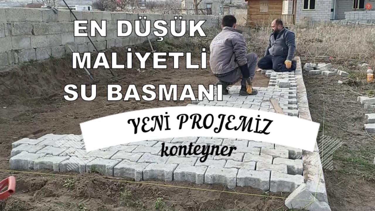2024 EN DÜŞÜK MALİYET Lİ KONTEYNER SUBASMANI # 2024 DEKİ YENİ VE İLK PROJEMİZ #konteynerev