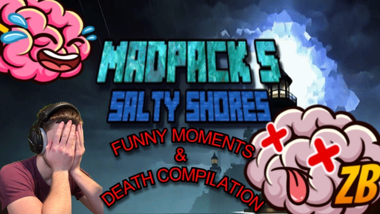 MINECRAFT MADPACK 5 DEATH COMPILATION AND FUNNY MOMENTS!