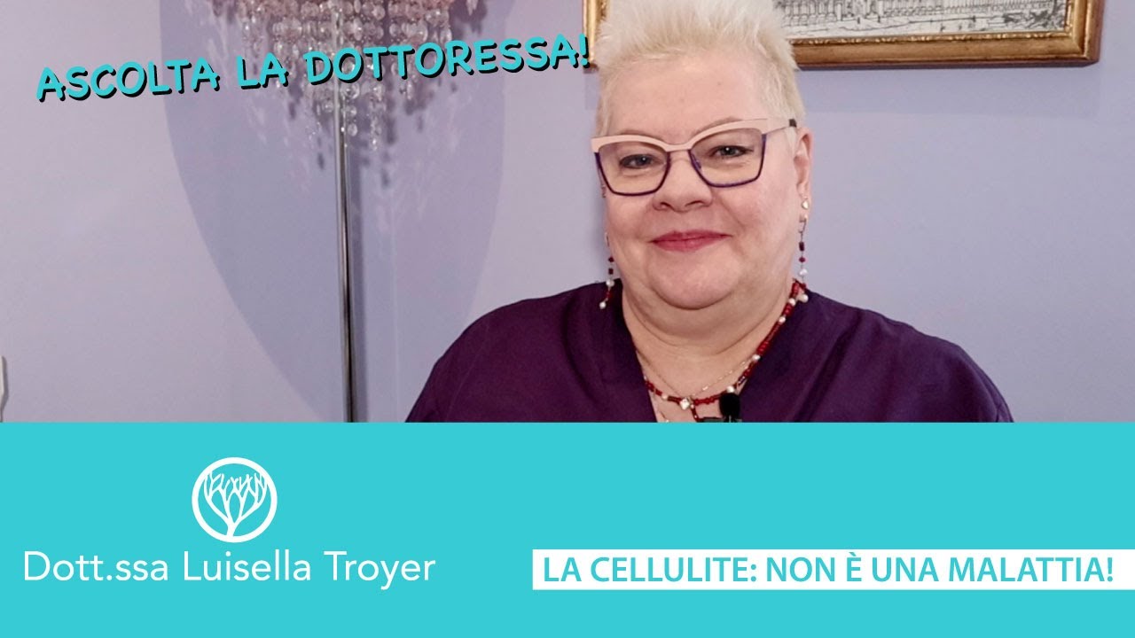 La cellulite NON È una patologia! Ascolta la Dottoressa e smetti di spendere inutilmente soldi!