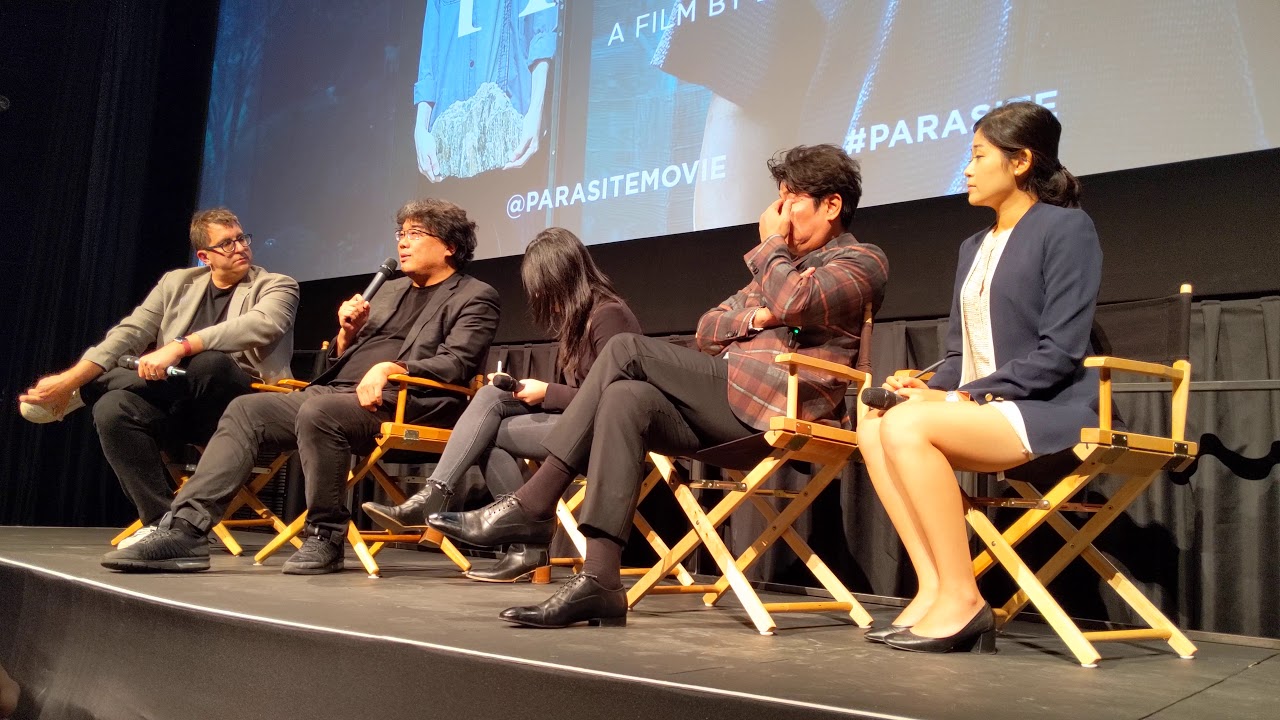Parasite Q&A w/ Bong Joon-ho & Song Kang-ho (part 1)