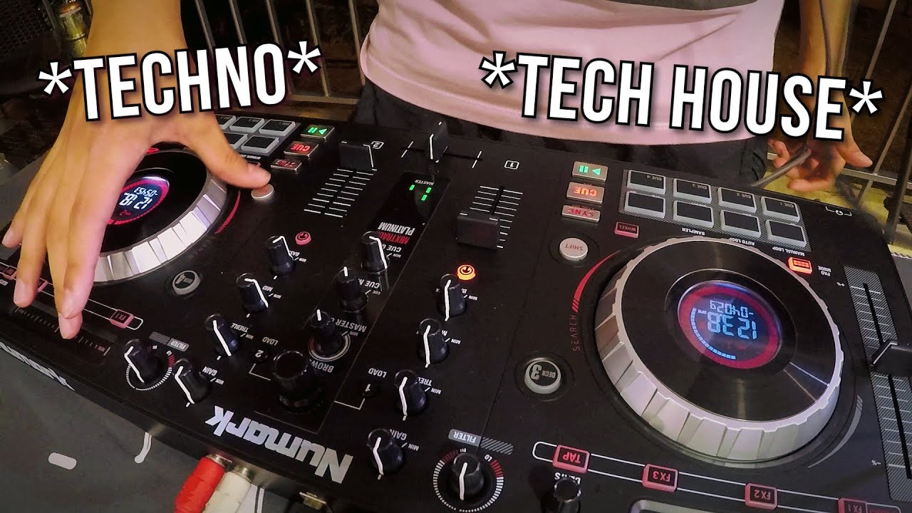 Tech House & Techno mix during Quarantine | Numark mixtrack platinum | Dj set #4