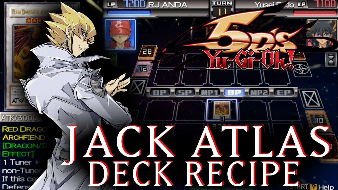 Jack Atlas Deck | Dragon Deck - Yu-Gi-Oh 5D`s Tag Force 4 #31