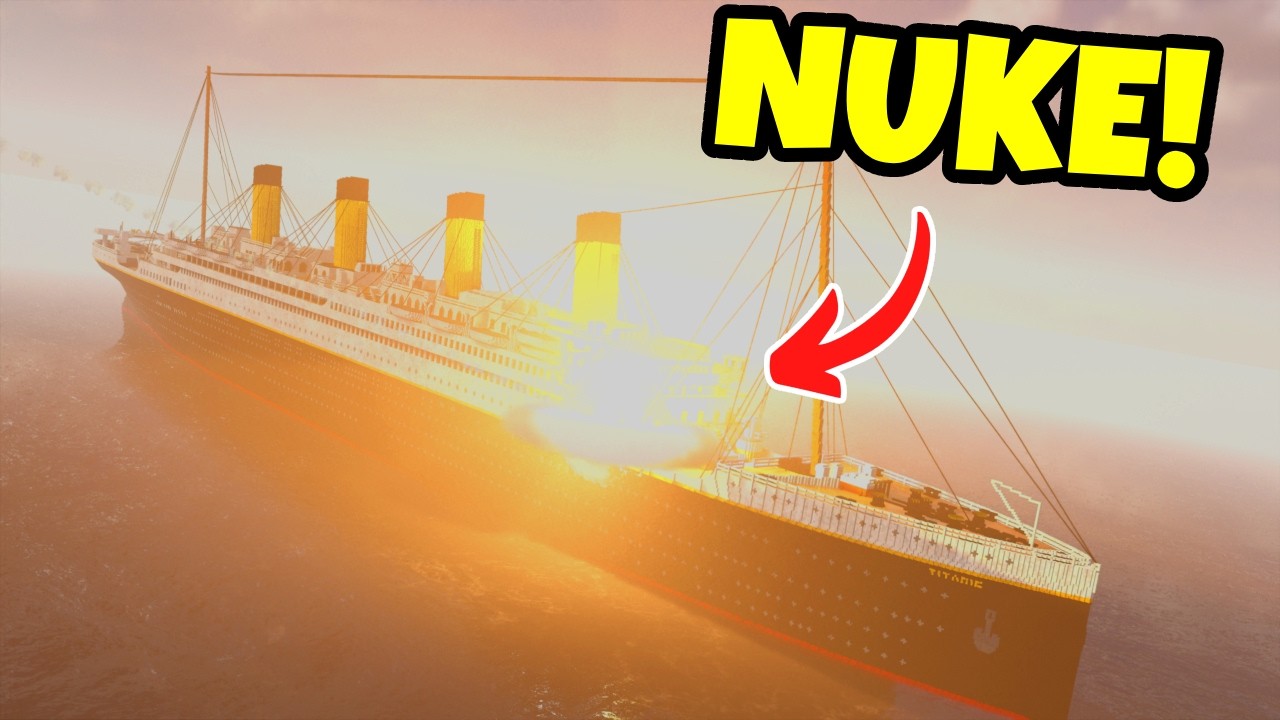 Testing Ships vs NUKES Destruction! Teardown Gameplay