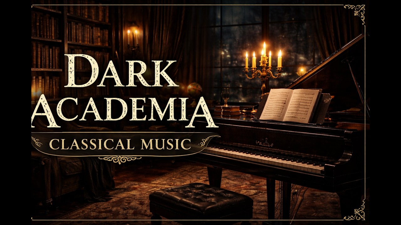 Dark Academia Classical Playlist - Moody Instrumentals for Study & Focus