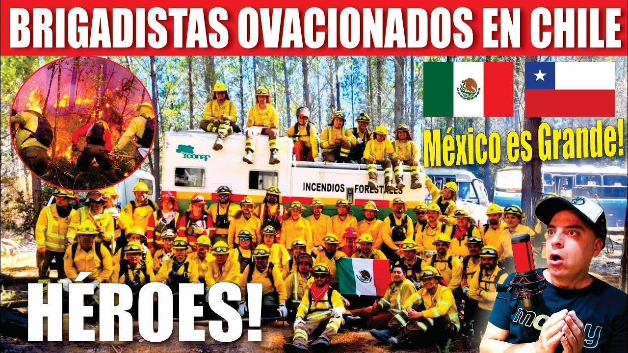 RESCATISTAS MEXICANOS LLEGAN A CHILE Y SON APLAUDIDOS POR TODOS! MÉXICO ES GRANDE!