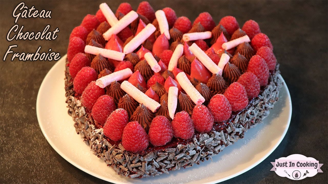 Recette de Gâteau Chocolat Framboise pour la Fête des Pères