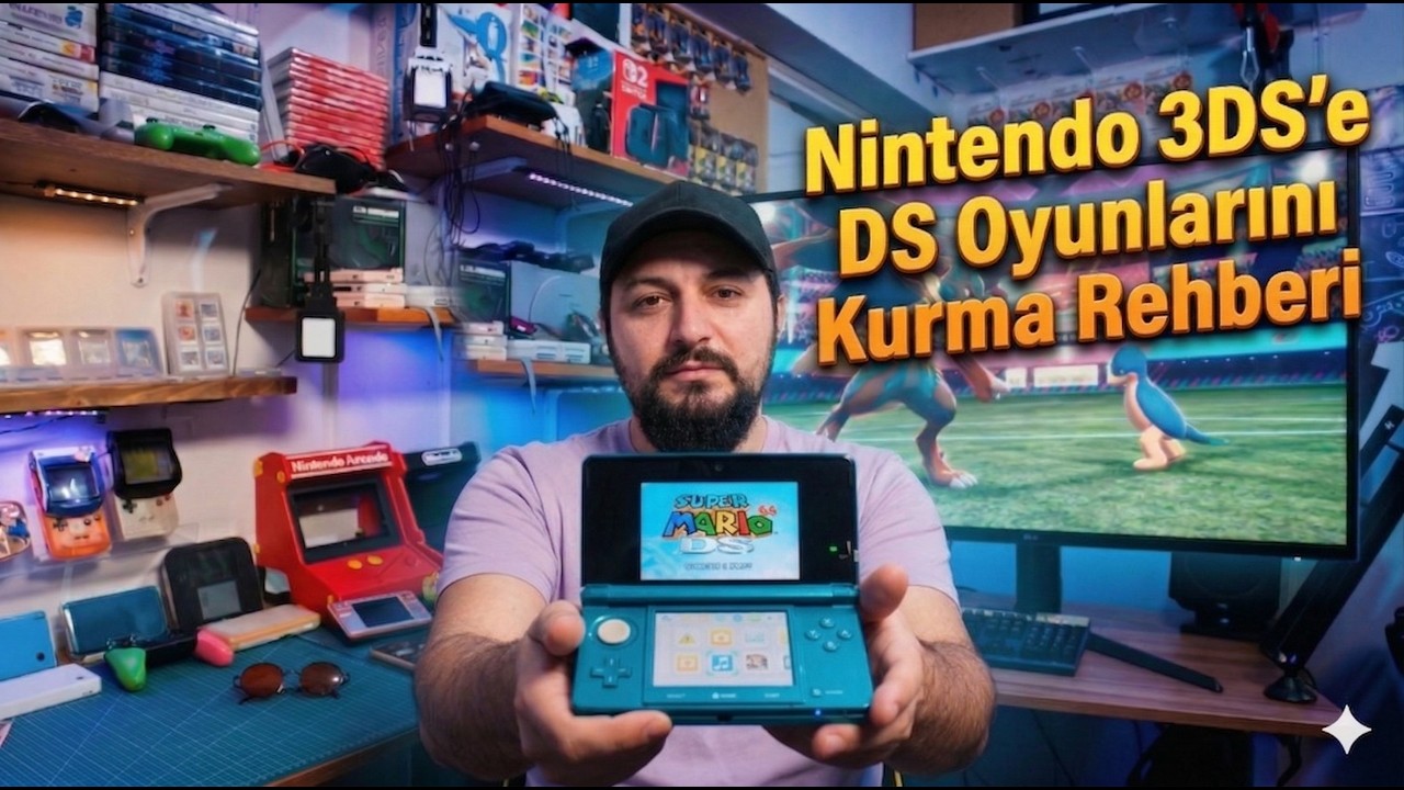 DS Oyunları 3DS Konsoluna Nasıl Kurulur ?! #pokemon #nintendo #nintendo3ds