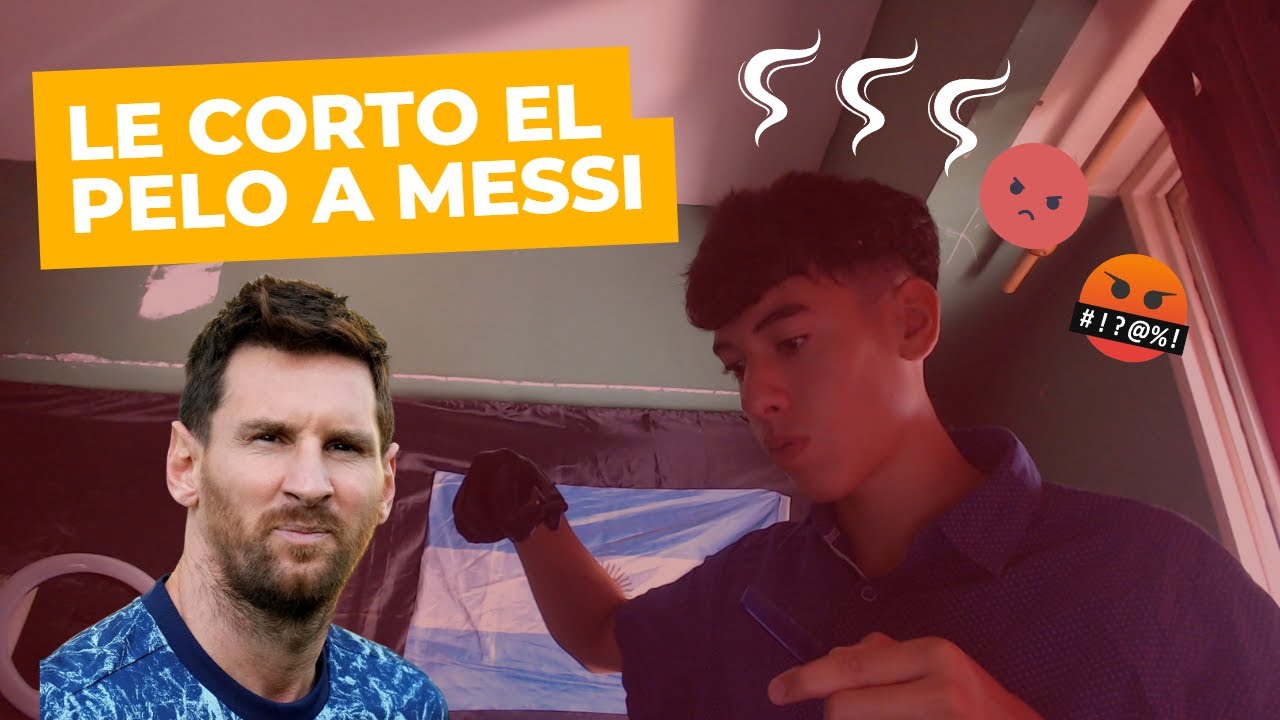 PELUQUERO MALA ONDA - CORTE A MESSI 🔥💤