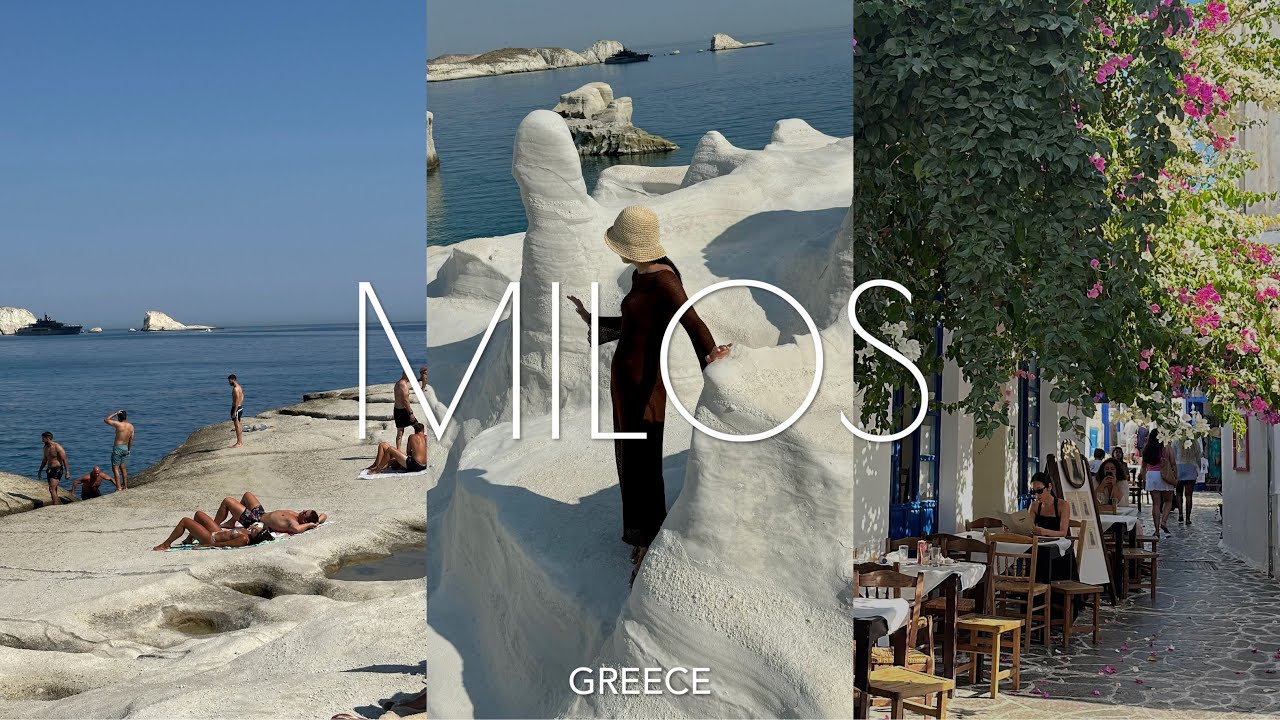 ENG) GREECE TRAVEL / Milos / Travel Vlog 4 / 그리스 여행 4편 / 밀로스, 아테네