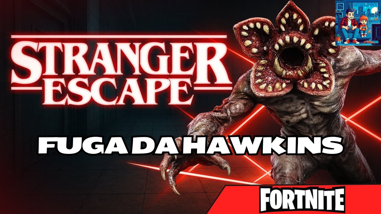 Fortnite for Kid - Mappa Roguelike a tema Stranger Things