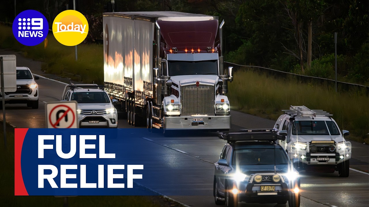 Motorists to receive more fuel relief | 9 News Australia