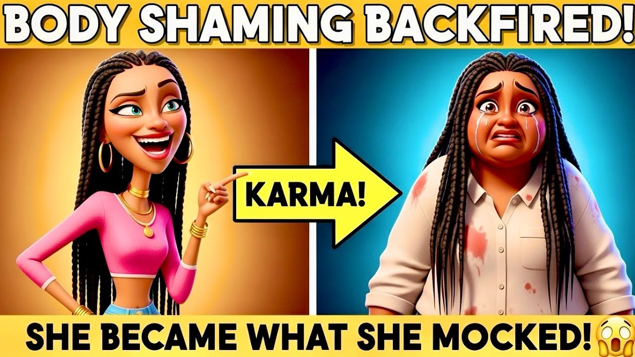 SHE BODY-SHAMED HER NEIGHBOR EVERY DAY… UNTIL SHE WOKE UP IN HER BODY / AFRICA STORY #storytime 