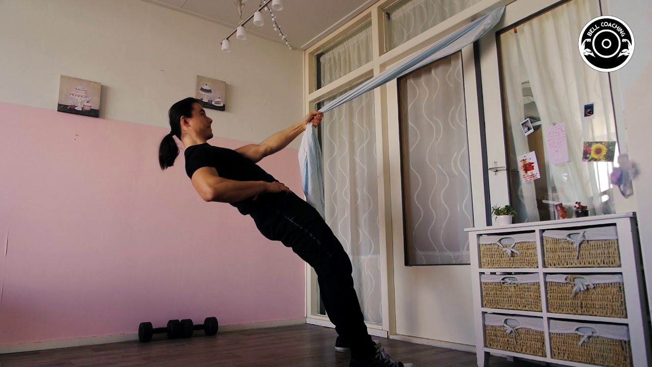 Suspended Sheet Unilateral Inverted Rows