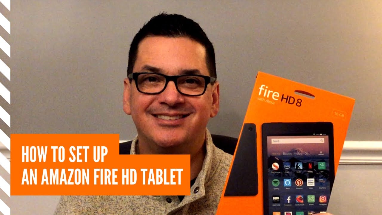 How to set up an Amazon Fire HD 8 Tablet (2020)
