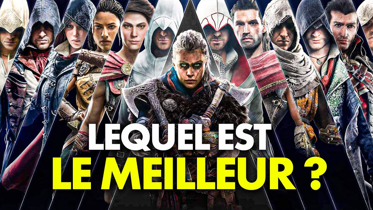 TOP 12 des meilleurs jeux Assassin's Creed !