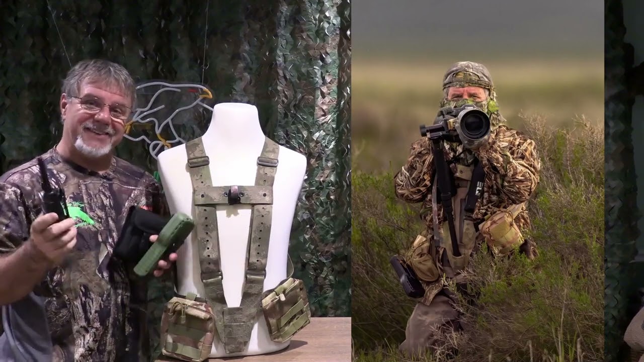 Speed-shooter harness chest strap load out option now available
