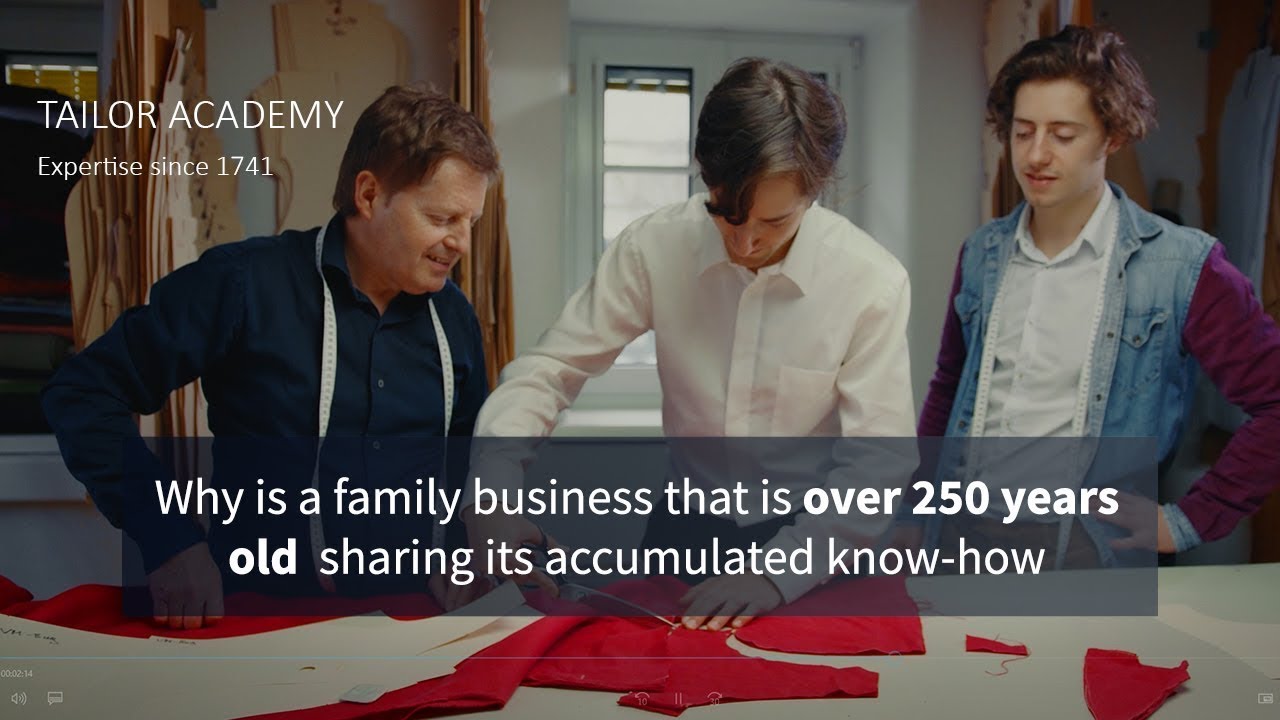 Why is a family business that is over 250 years old sharing its accumulated know-how?