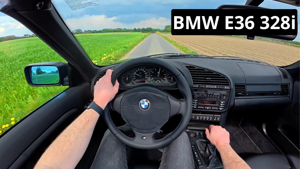 BMW E36 328i Eisenmann - Driving POV