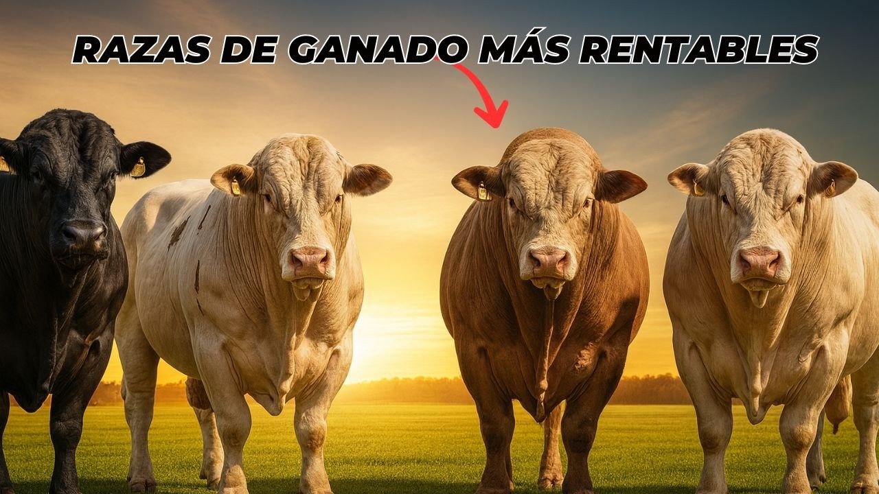 7 Razas de Ganado Más Rentables para Carne