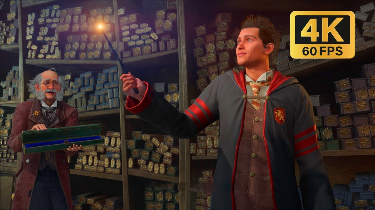 Hogwarts Legacy - Ollivander's Wand Shop [4K]