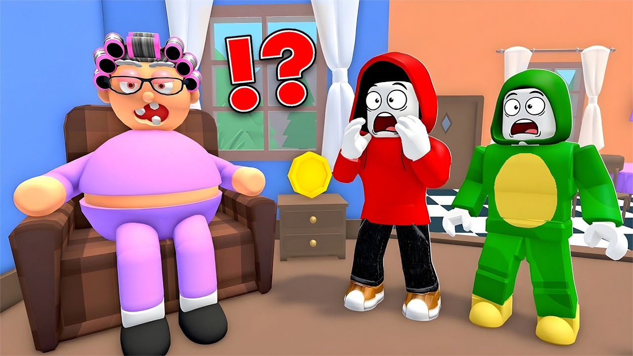 Джей-Джей и Майки сбежали из дома злой бабушки?! (Maizen Roblox)