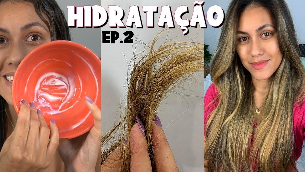 A MELHOR HIDRATAÇÃO CASEIRA PRO CRONOGRAMA CAPILAR - EP.2