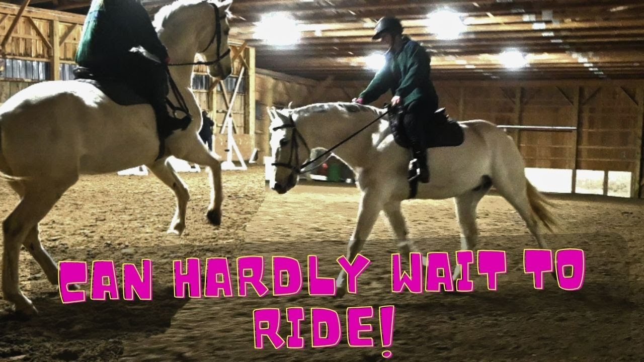 Gabby Can Hardly Walk After This Ride!