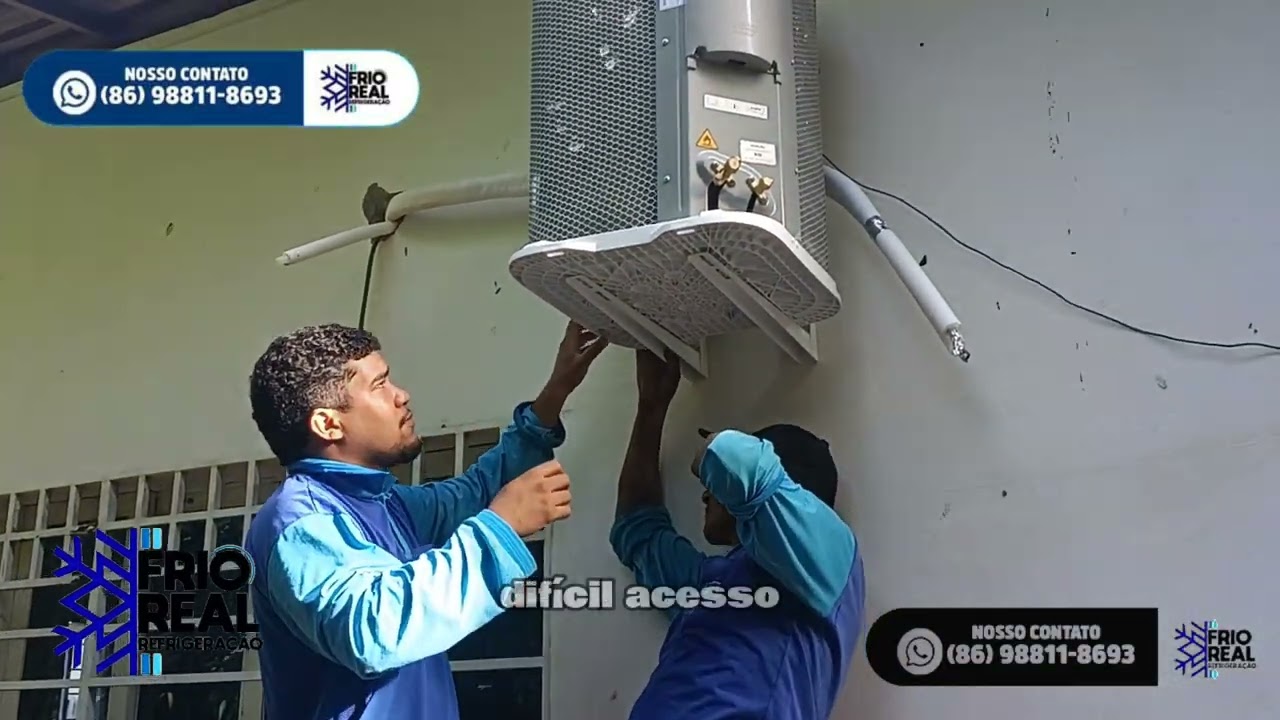 Instalação Ar-condicionado Electrolux 24.000 MIL BTUS 
