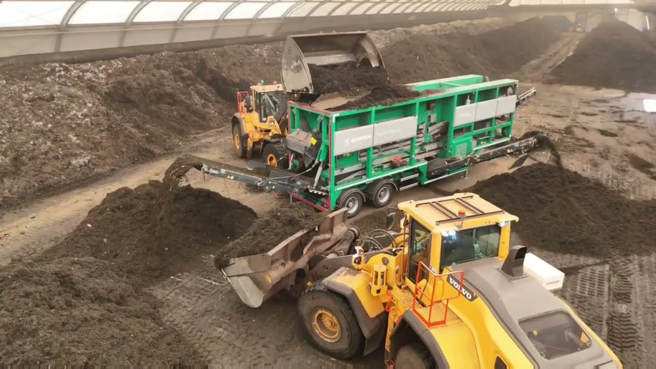 Testy maszyn Komptech w firmie BEST-EKO