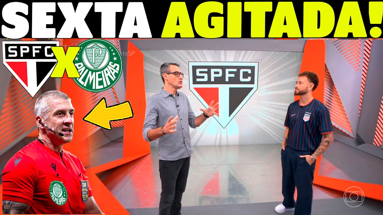 GLOBO ESPORTE SÃO PAULO!! VOCÊS ACHAM O QUÊ??? DARONCO APITA SÃO PAULO X PALMEIRAS