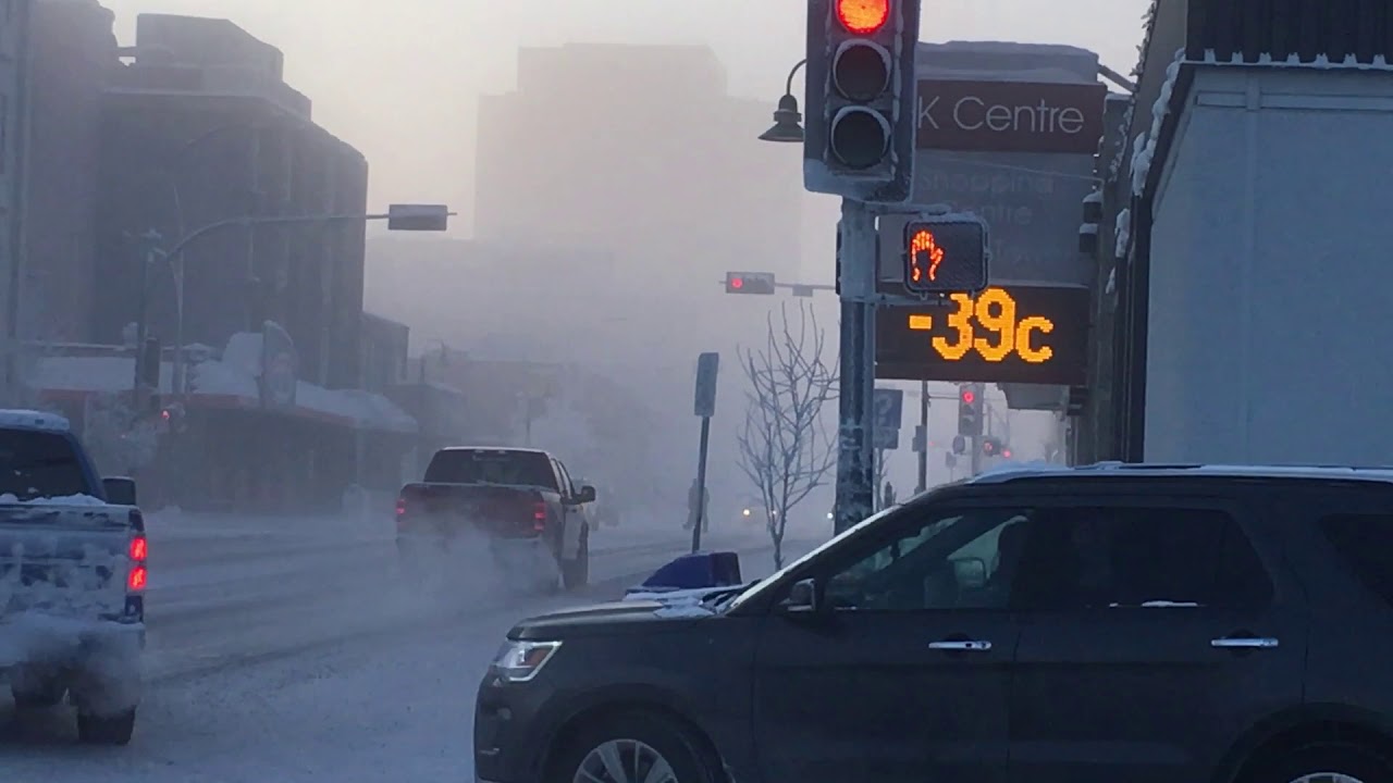 Visiting Yellowknife on a very cold week