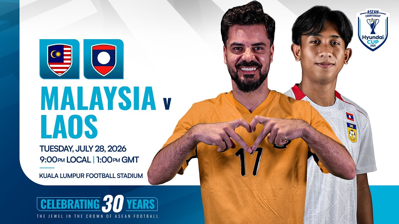 LIVE | Malaysia (MAS) vs Laos (LAO) | ASEAN Hyundai Cup&trade; 2026 Group Stage