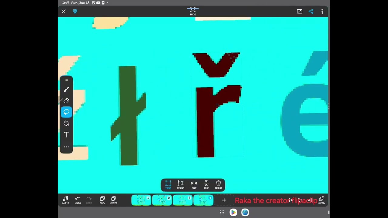 Alphabet band with extras and lowercase
