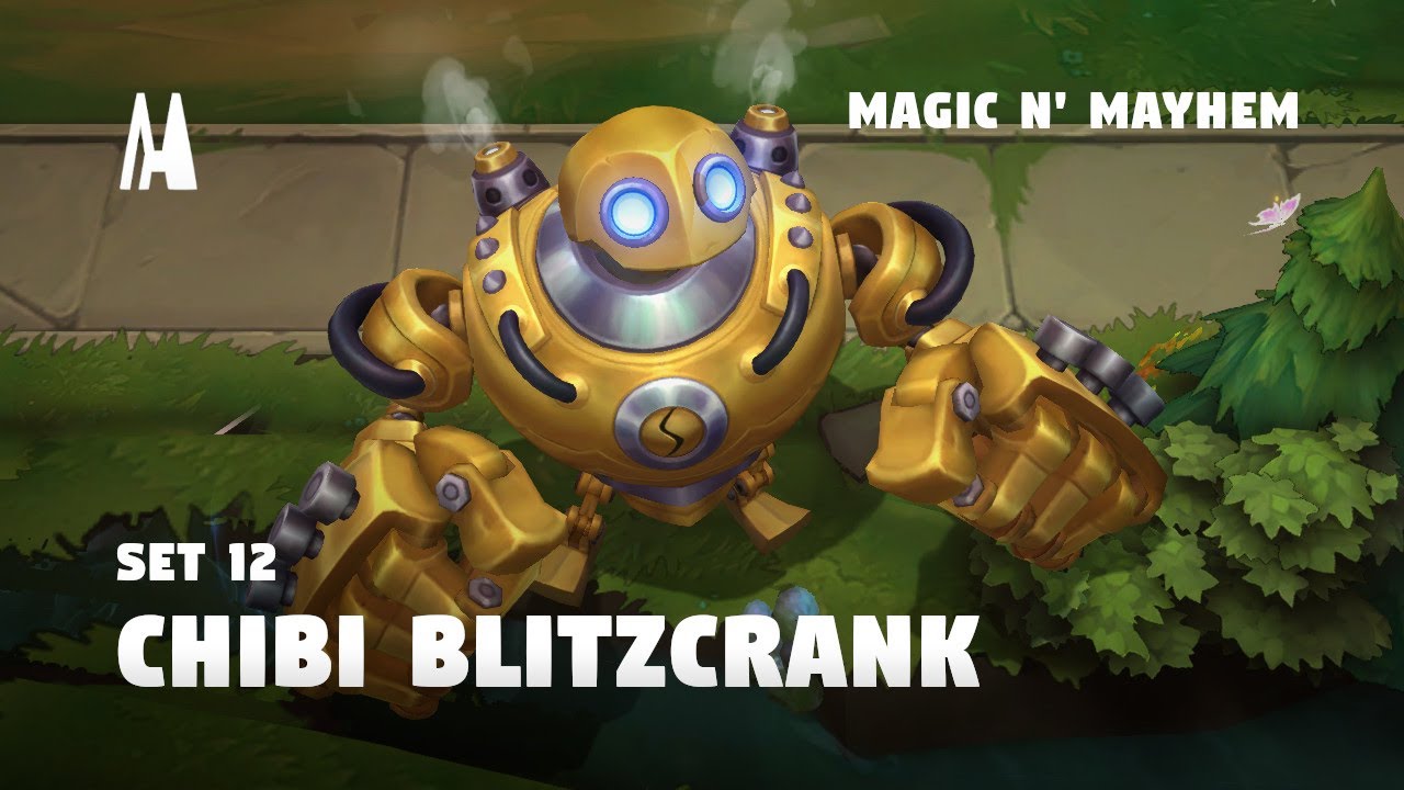 CHIBI BLITZCRANK | EMOTES, BOOM  | TFT SET 12