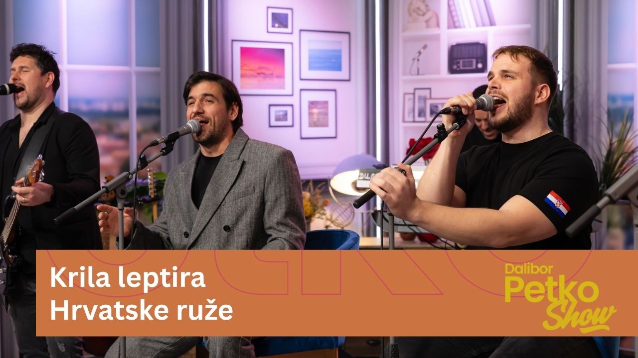 Krila leptira - Hrvatske ruže | Dalibor Petko Show | CMC TV